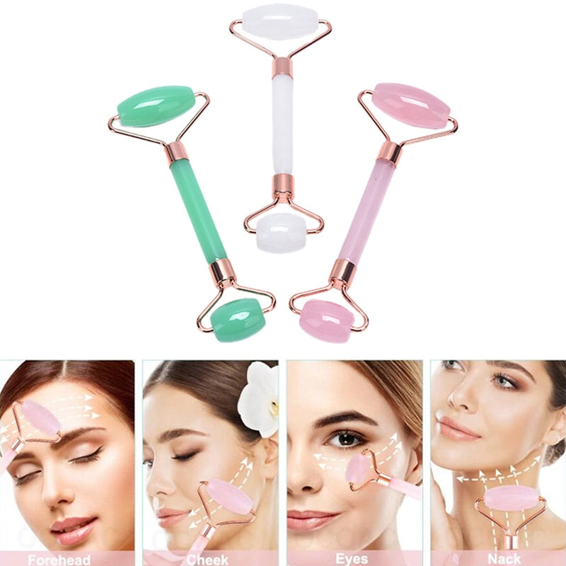 Beauty Jade - Facial Roller (Real Jade Stone)