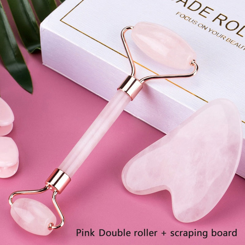 Beauty Jade - Facial Roller (Real Jade Stone)