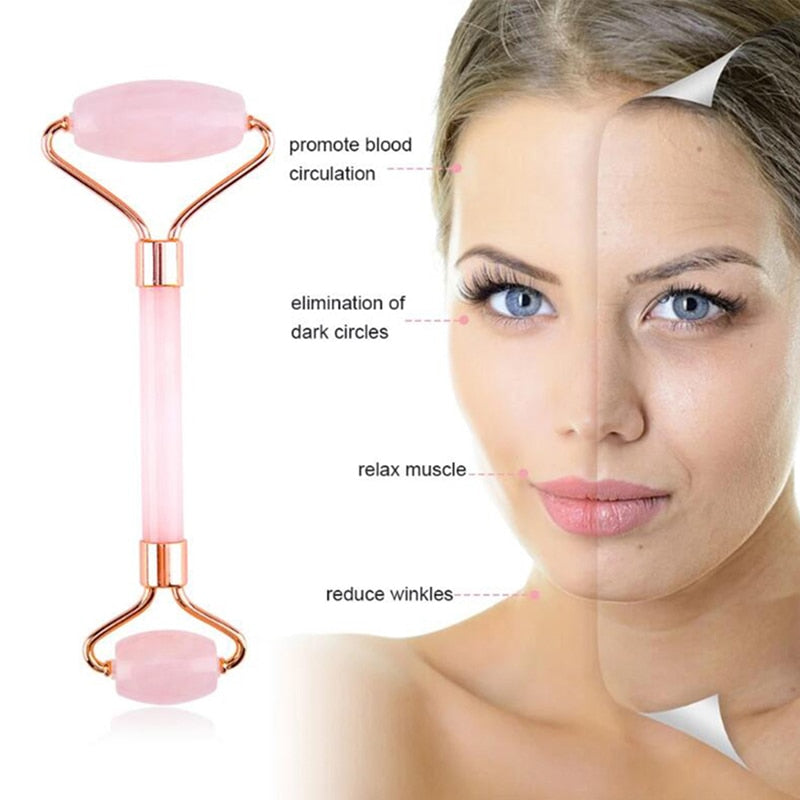 Beauty Jade - Facial Roller (Real Jade Stone)
