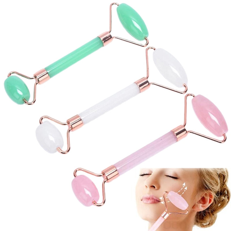 Beauty Jade - Facial Roller (Real Jade Stone)
