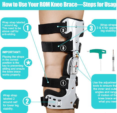 Knee Brace PRO+ by NEENCA° (Medical Sports Grade)