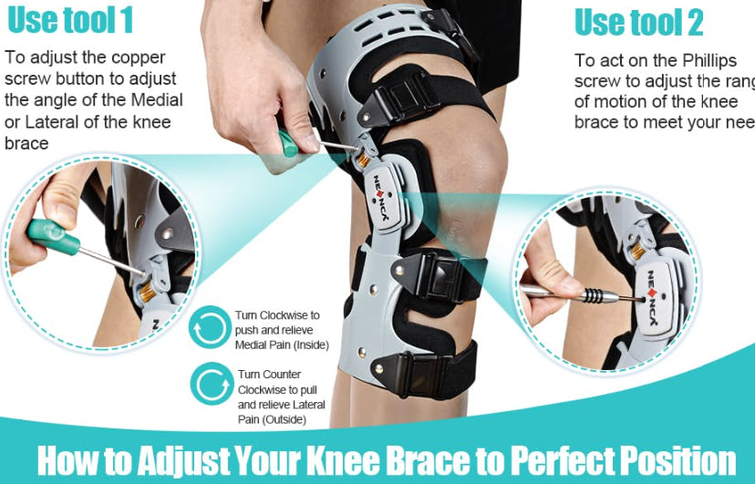 Knee Brace PRO+ by NEENCA° (Medical Sports Grade)