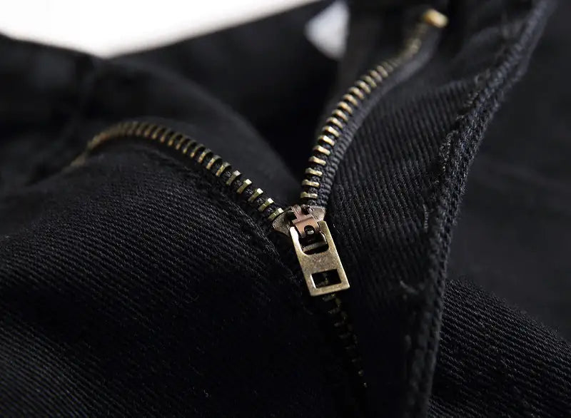 Alef Vakyr Collection | Street Dynamic Stretch Denim | Black Skinny Jeans