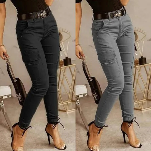 Alef Vakyr Collection | Elastic Fit | Cargo Jeans