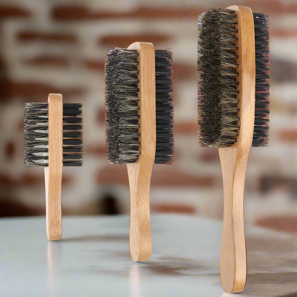 Men Boar Bristle Beard Brush