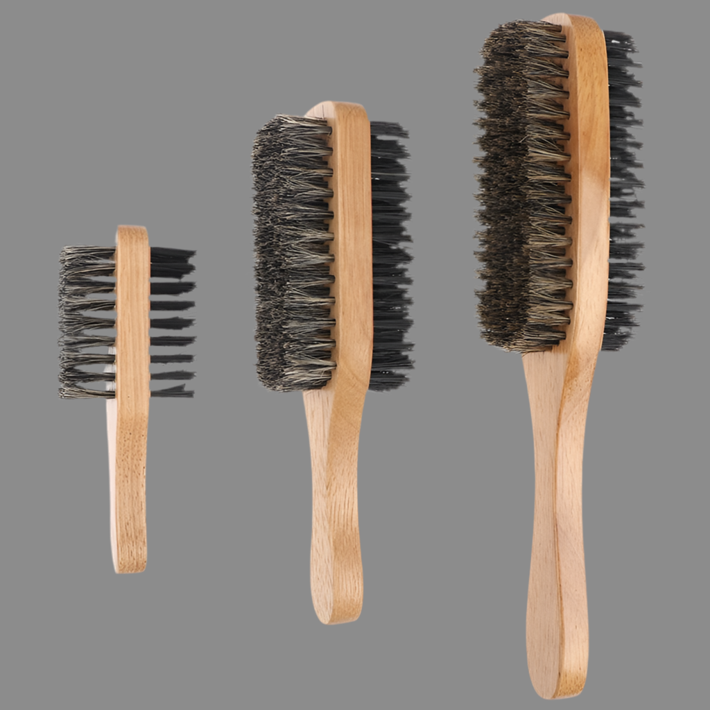 Men Boar Bristle Beard Brush