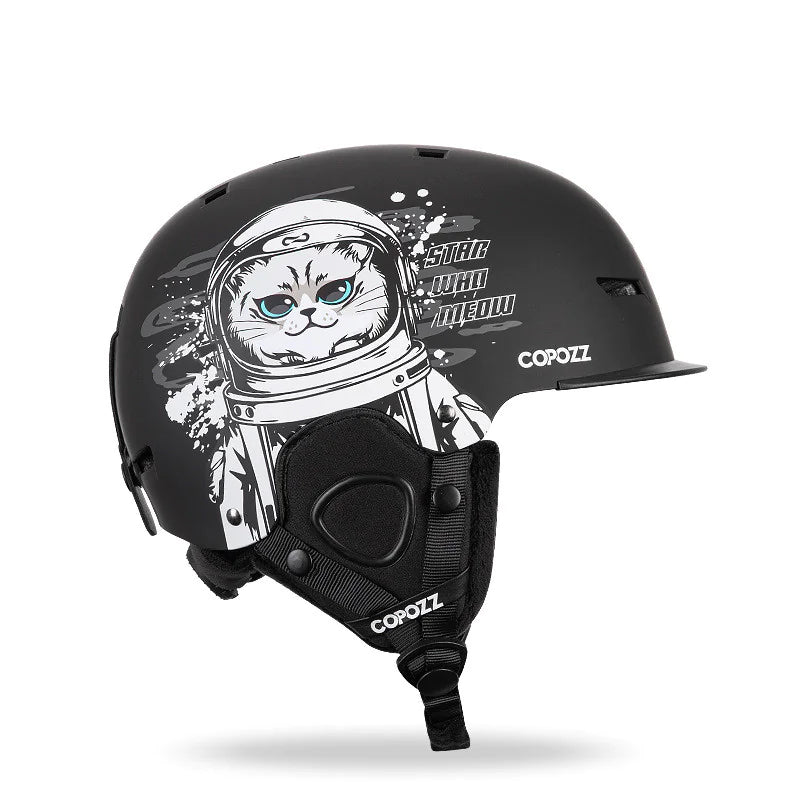 Goggles Integrated Sports Helmet
