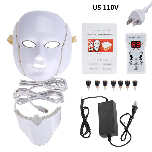 Colourful LED Beauty Mask by Facial Photonics XCEL