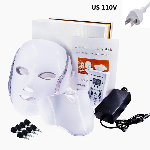 Colourful LED Beauty Mask by Facial Photonics XCEL