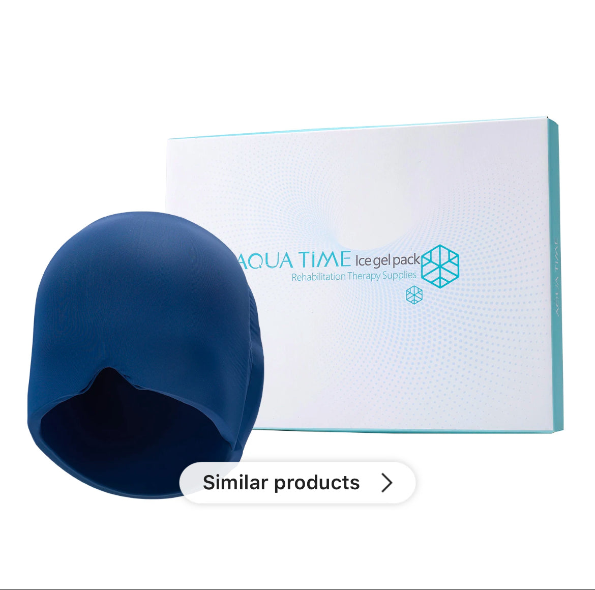 Headache & Migraine Relief Hat - Thermal Gel Cap by AquaTime Therapeutics