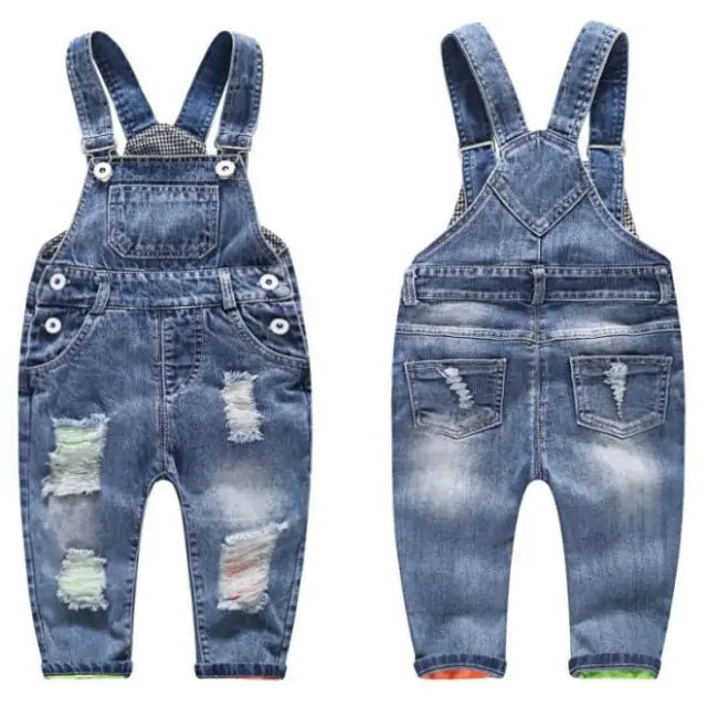 Baby Jeans Romper