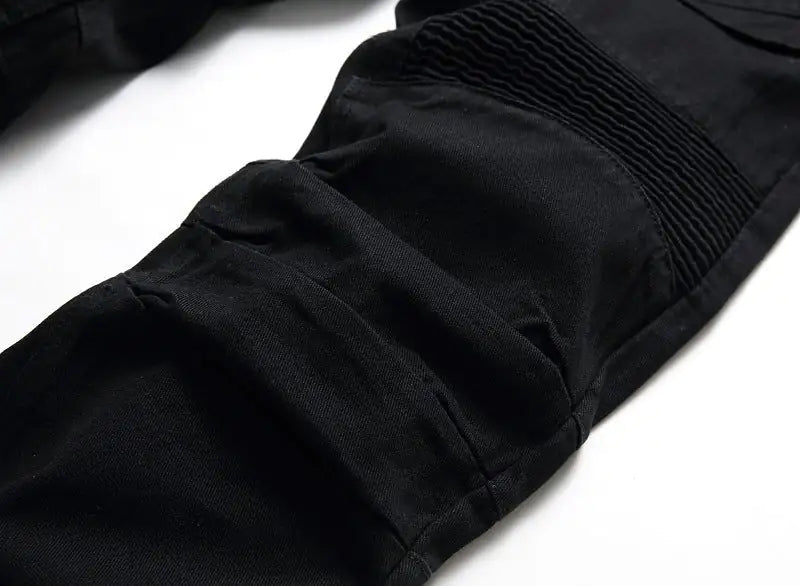 Alef Vakyr Collection | Street Dynamic Stretch Denim | Black Skinny Jeans