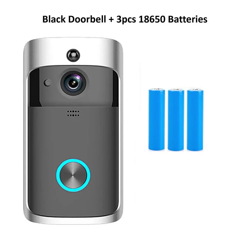 Wifi MultiUser WIDE ANGLE & NIGHT VISION - Ultimate Security Doorbell Camera