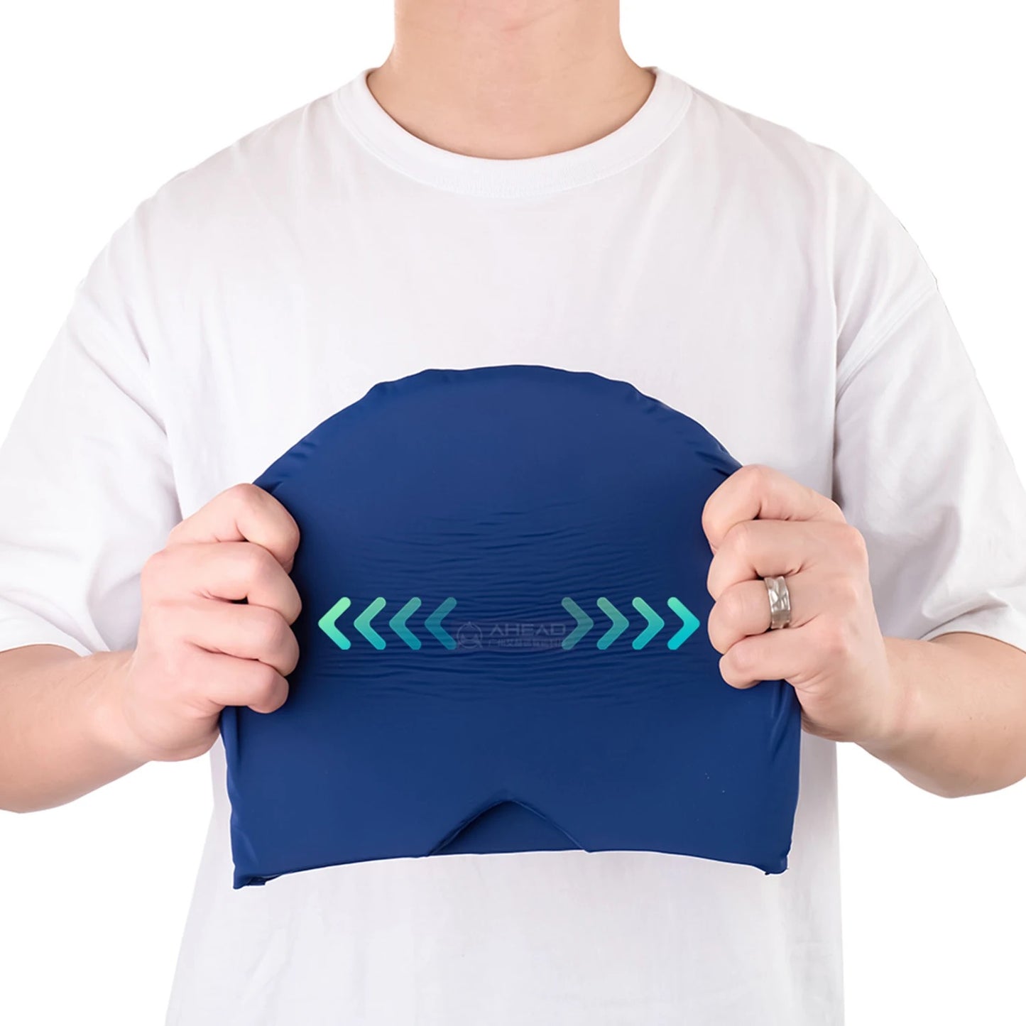 Headache & Migraine Relief Hat - Thermal Gel Cap by AquaTime Therapeutics