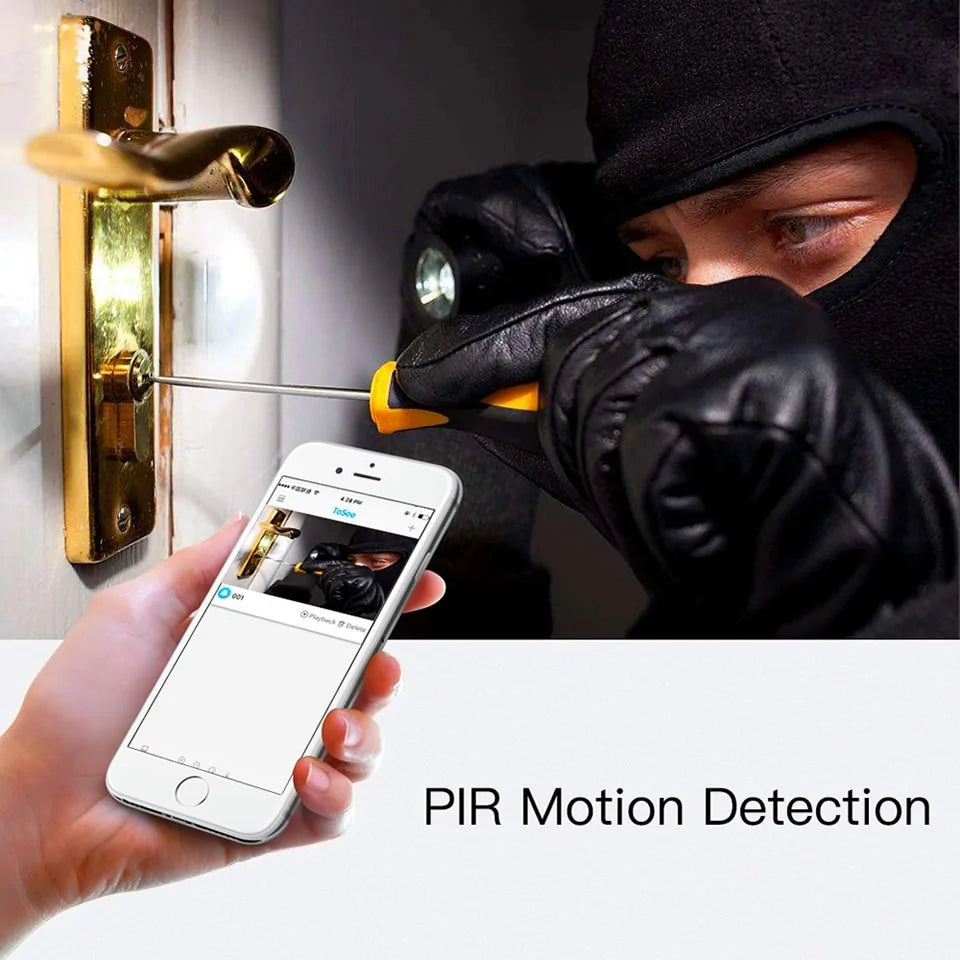 Wifi MultiUser WIDE ANGLE & NIGHT VISION - Ultimate Security Doorbell Camera