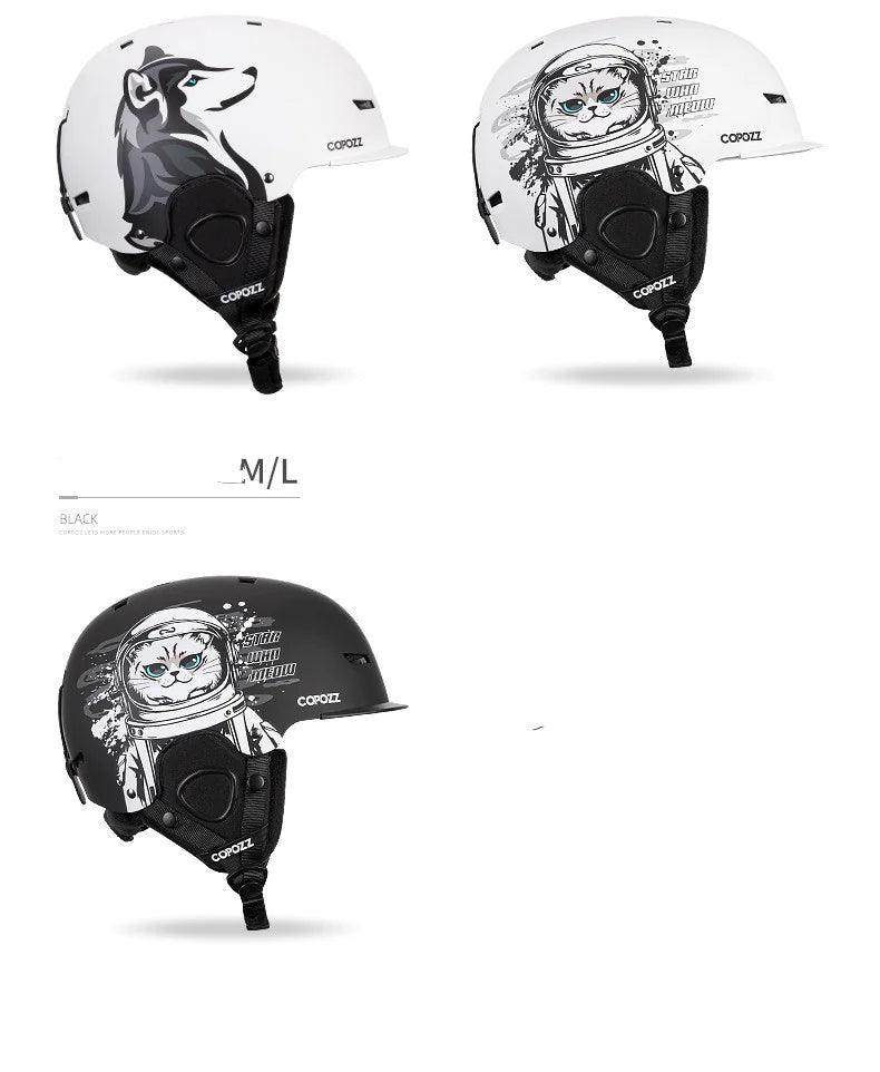 Goggles Integrated Sports Helmet