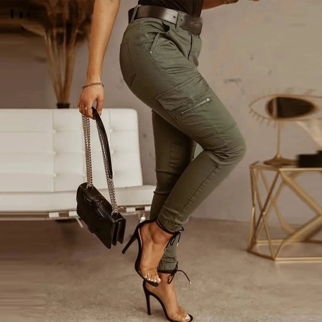 Alef Vakyr Collection | Elastic Fit | Cargo Jeans
