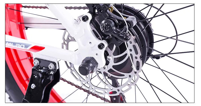 Lithium-Ion Tram Snow Electric Mountain Bike