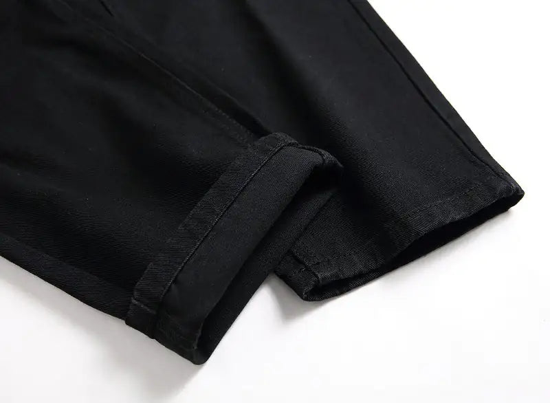 Alef Vakyr Collection | Street Dynamic Stretch Denim | Black Skinny Jeans