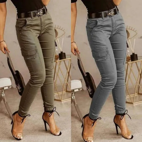 Alef Vakyr Collection | Elastic Fit | Cargo Jeans