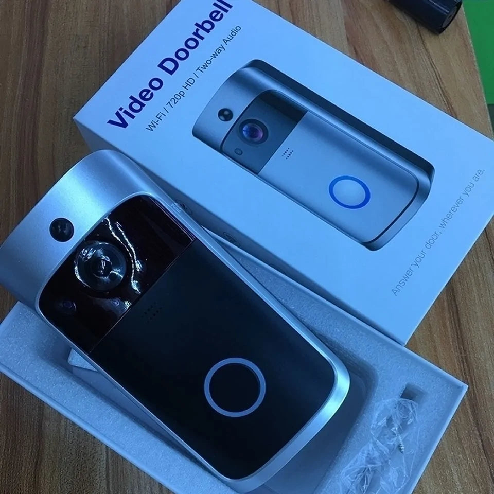 Wifi MultiUser WIDE ANGLE & NIGHT VISION - Ultimate Security Doorbell Camera