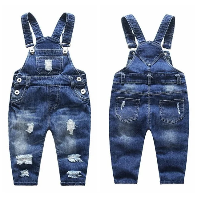 Baby Jeans Romper