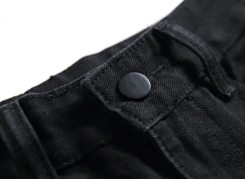 Alef Vakyr Collection | Street Dynamic Stretch Denim | Black Skinny Jeans
