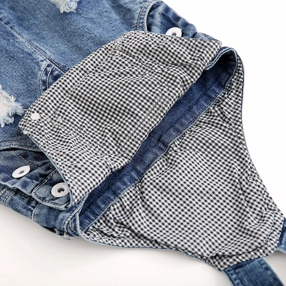 Baby Jeans Romper