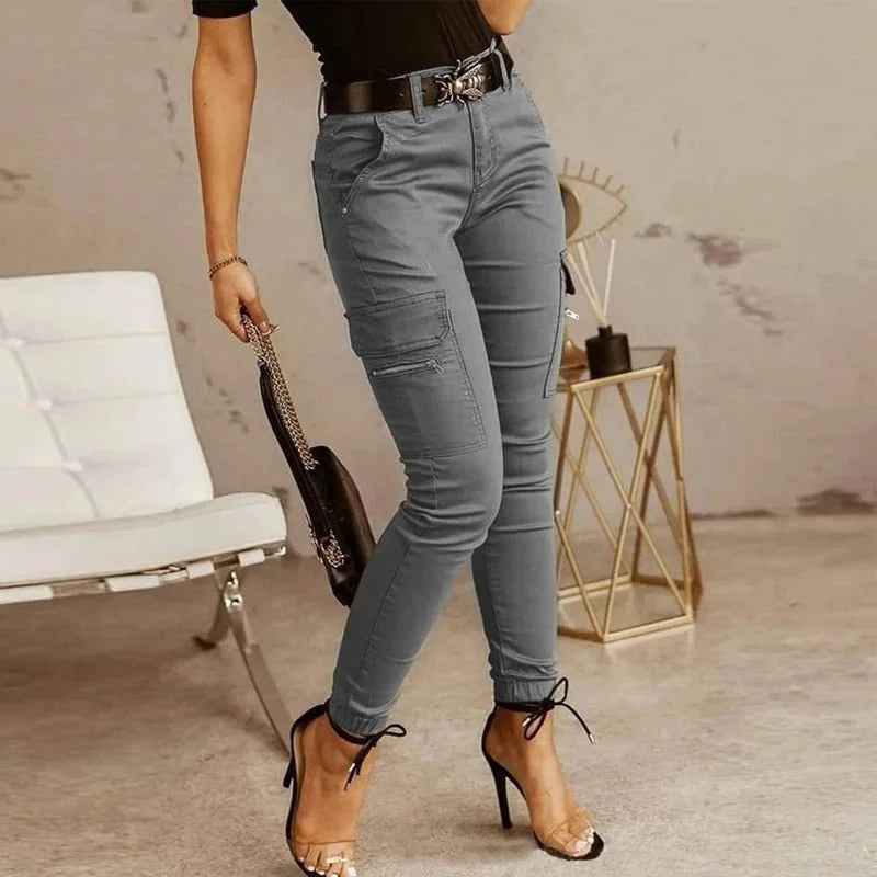 Alef Vakyr Collection | Elastic Fit | Cargo Jeans