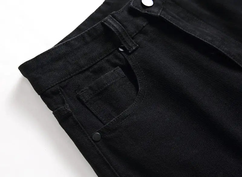 Alef Vakyr Collection | Street Dynamic Stretch Denim | Black Skinny Jeans
