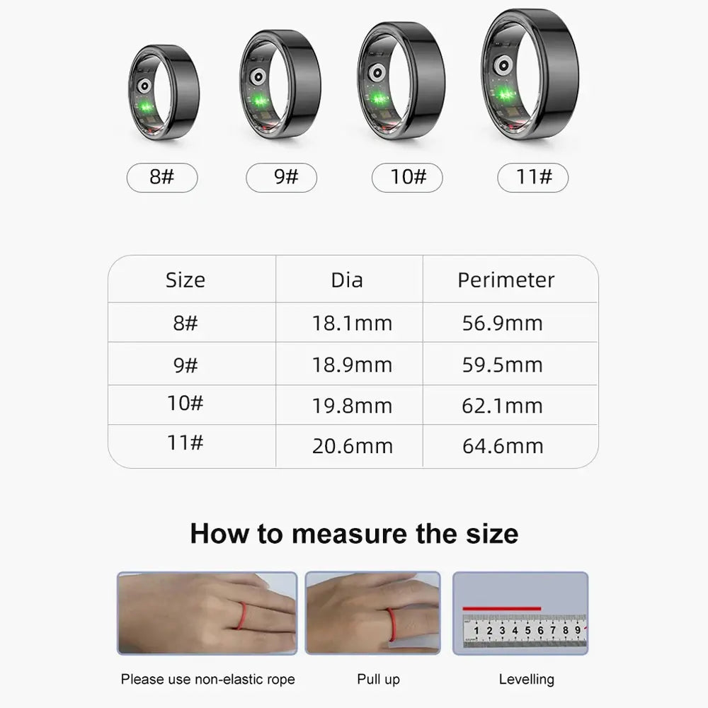 Multifunctional Health Tracker Smart Bracelet