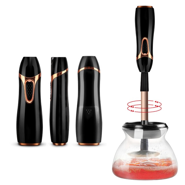 Makeup Brush Automatic Cleaner and Dryer Kit