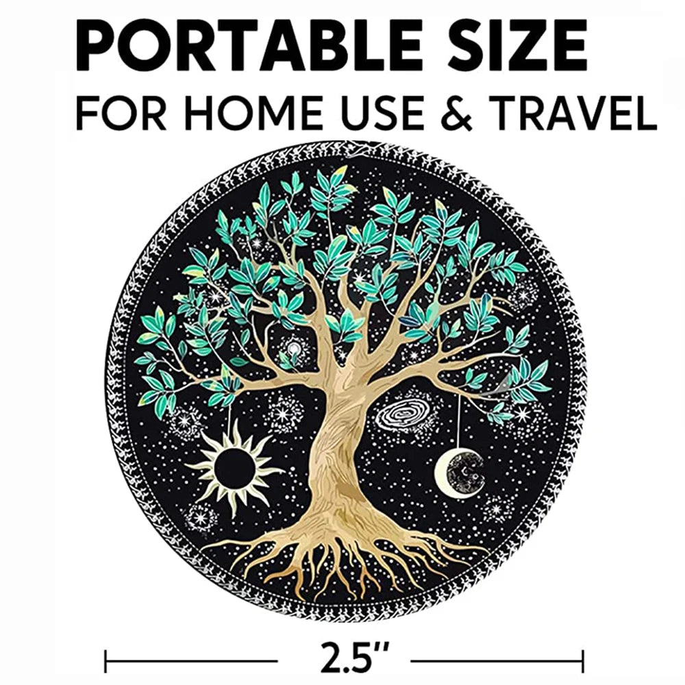 Wicca Tree of Life Herbal Grinder
