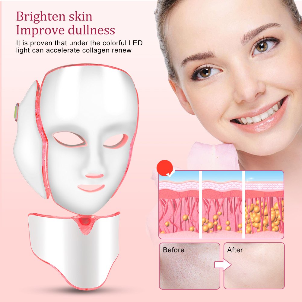 Colourful LED Beauty Mask by Facial Photonics XCEL