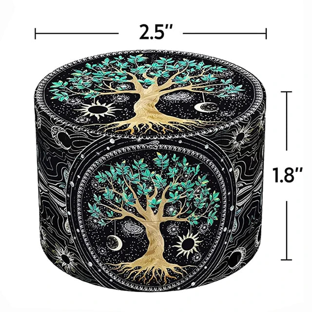 Wicca Tree of Life Herbal Grinder