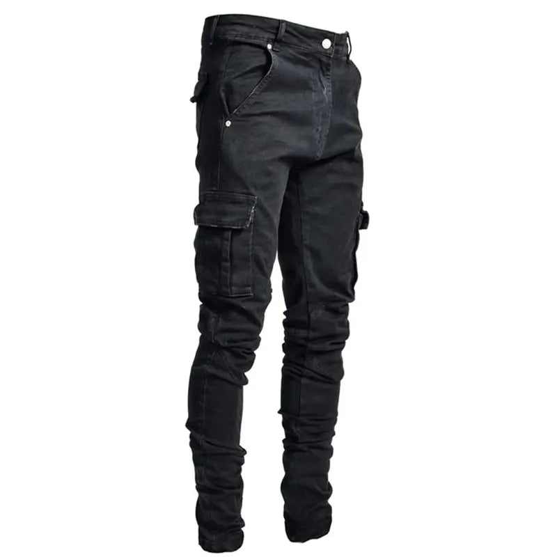 Alef Vakyr Collection | Street Denim | Cargo Skinny Jeans