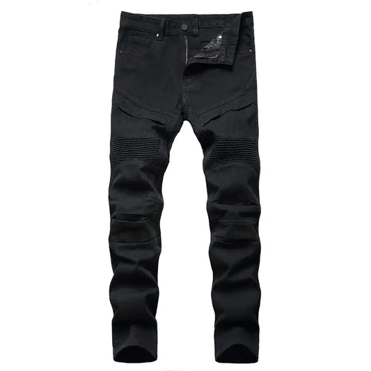 Alef Vakyr Collection | Street Stretch Denim | Black Skinny Jeans